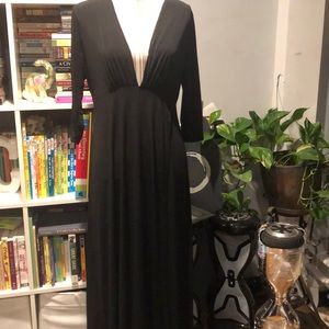 Mikey & Joey Dress SEXY Plunging Neckline